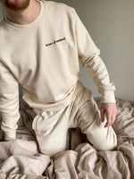 Load image into Gallery viewer, House of Weekend Crewneck in Cream
