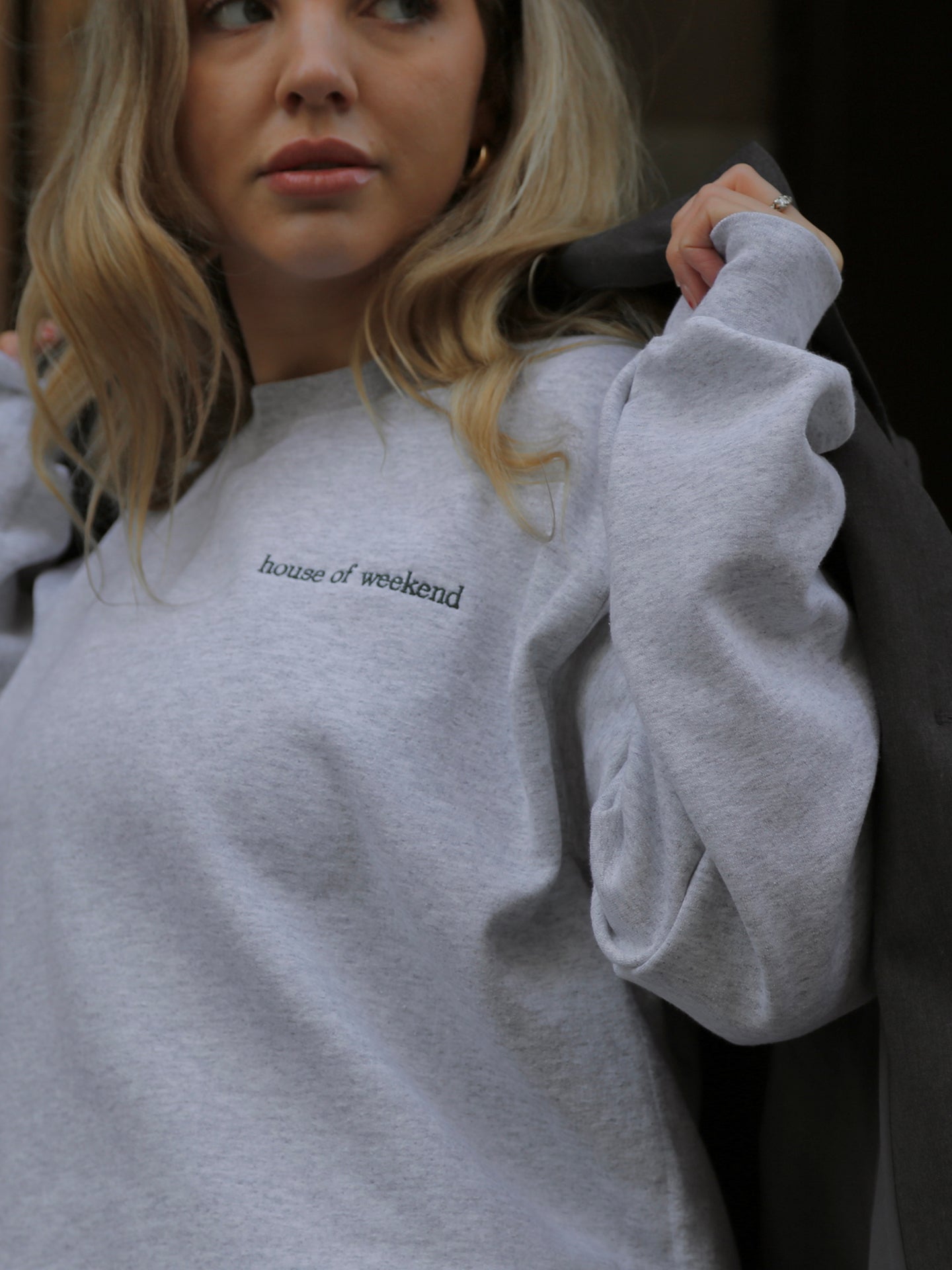 House of Weekend Sweatshirt in Grey