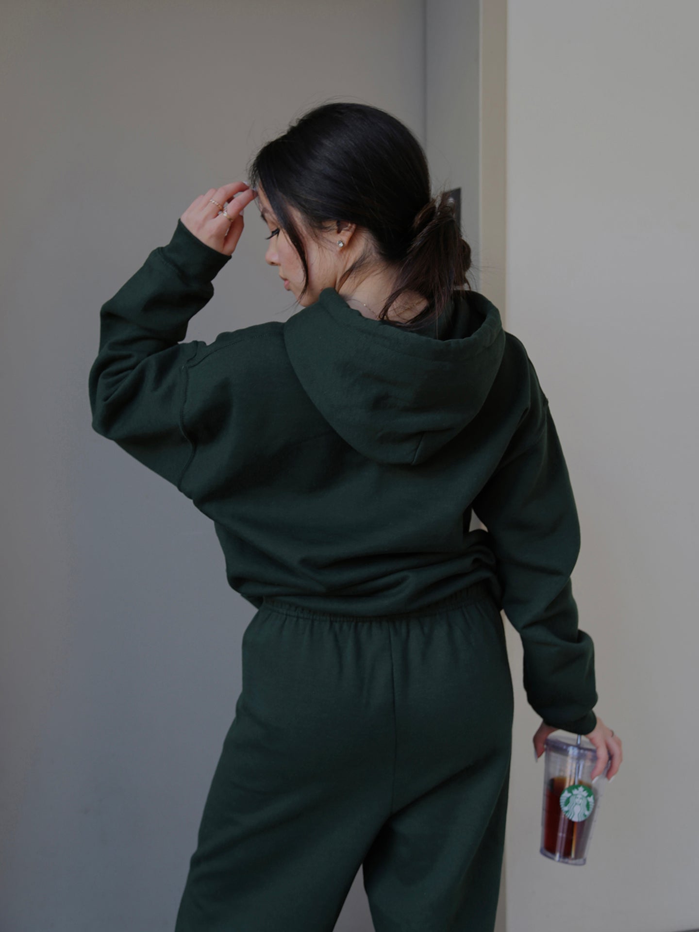Weekend Hoodie in Forest