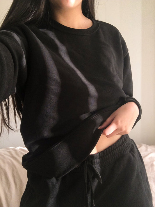 Crewneck in Black