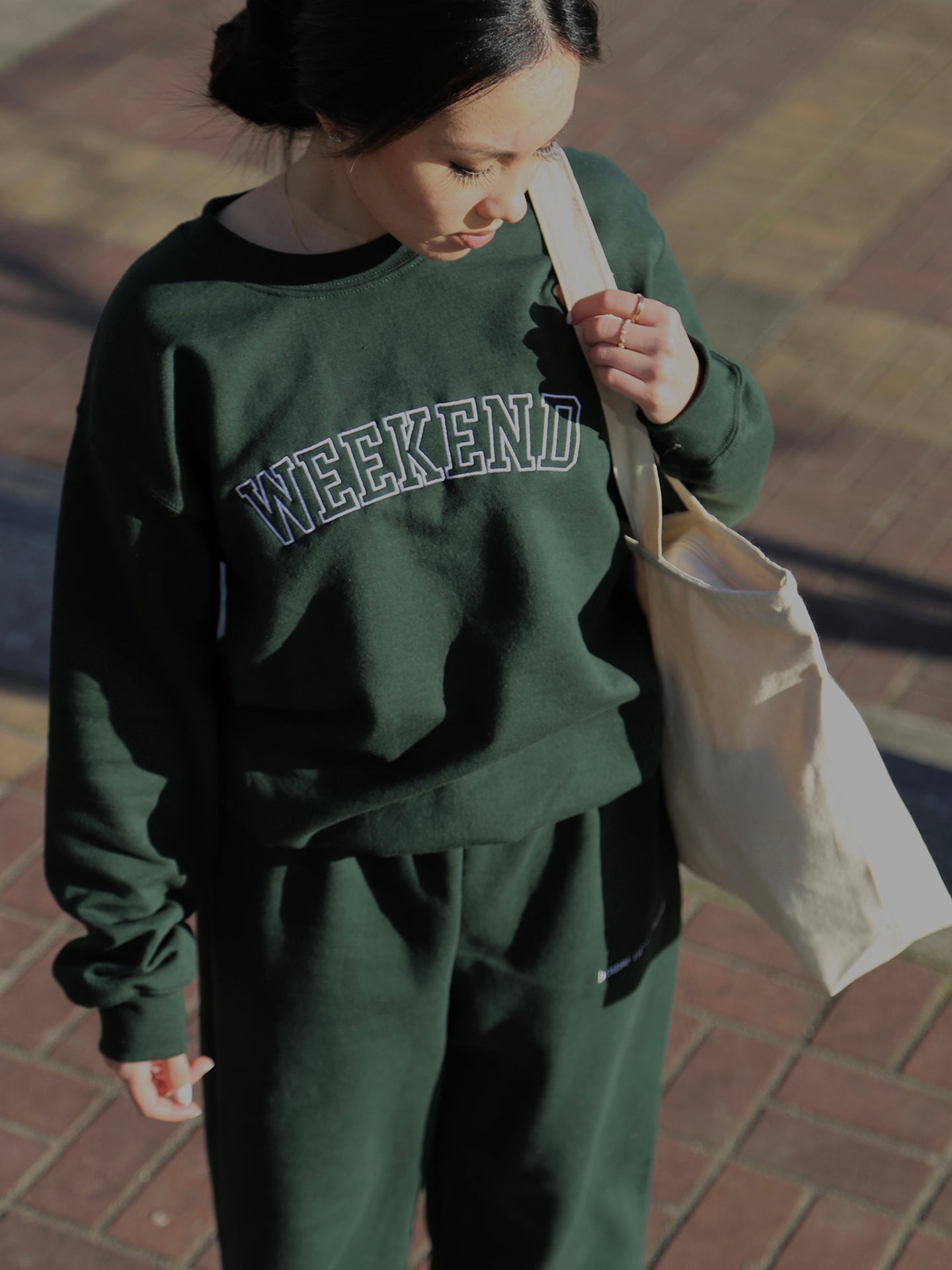 Weekend Sweatshirt in Forest